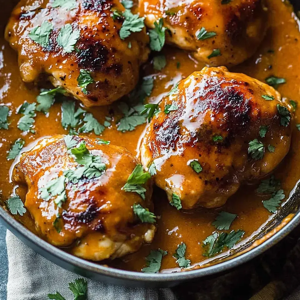 3-Ingredient Apricot Chicken with Cauliflower Rice: Sweet and Sticky