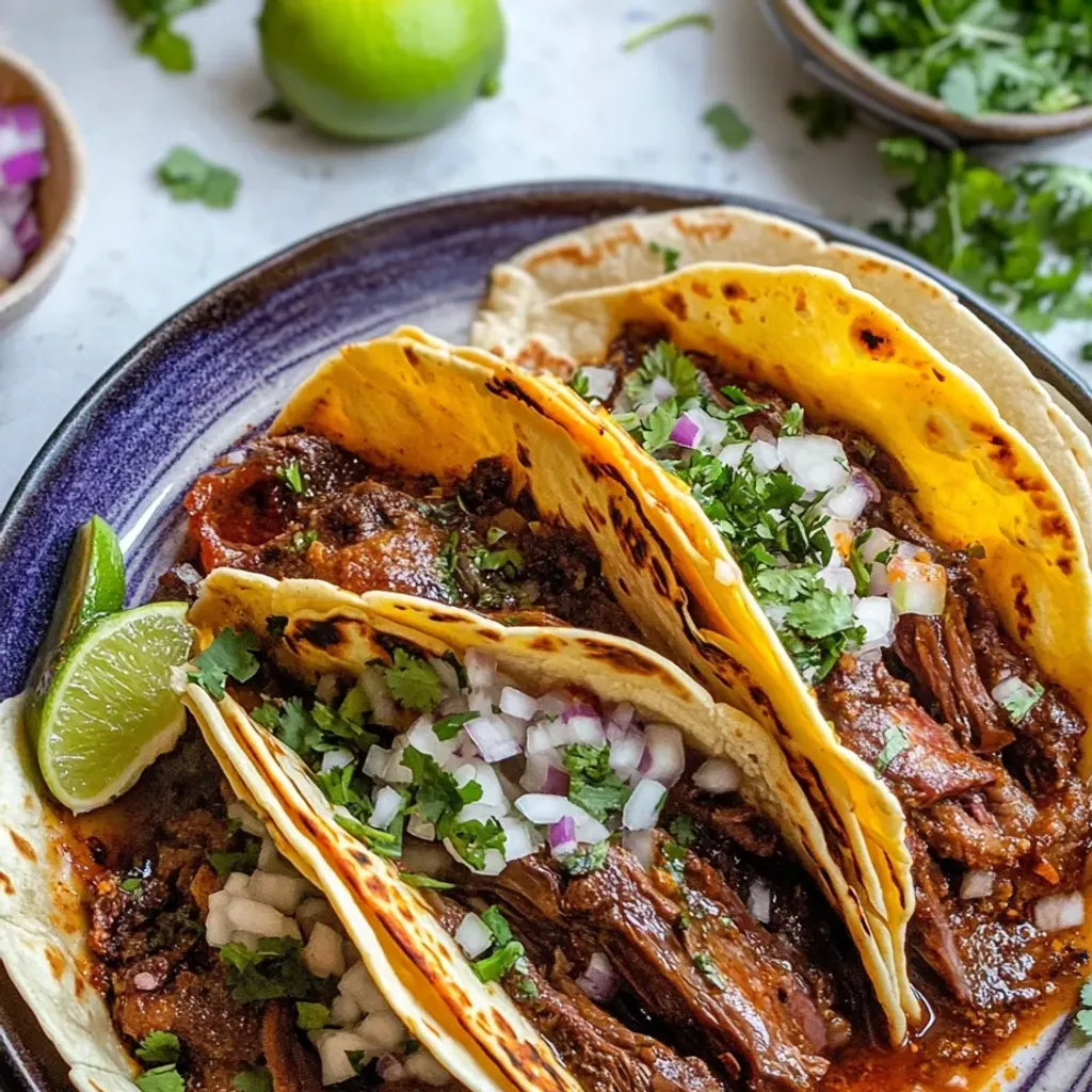 Authentic Birria Tacos Recipe with Consomé