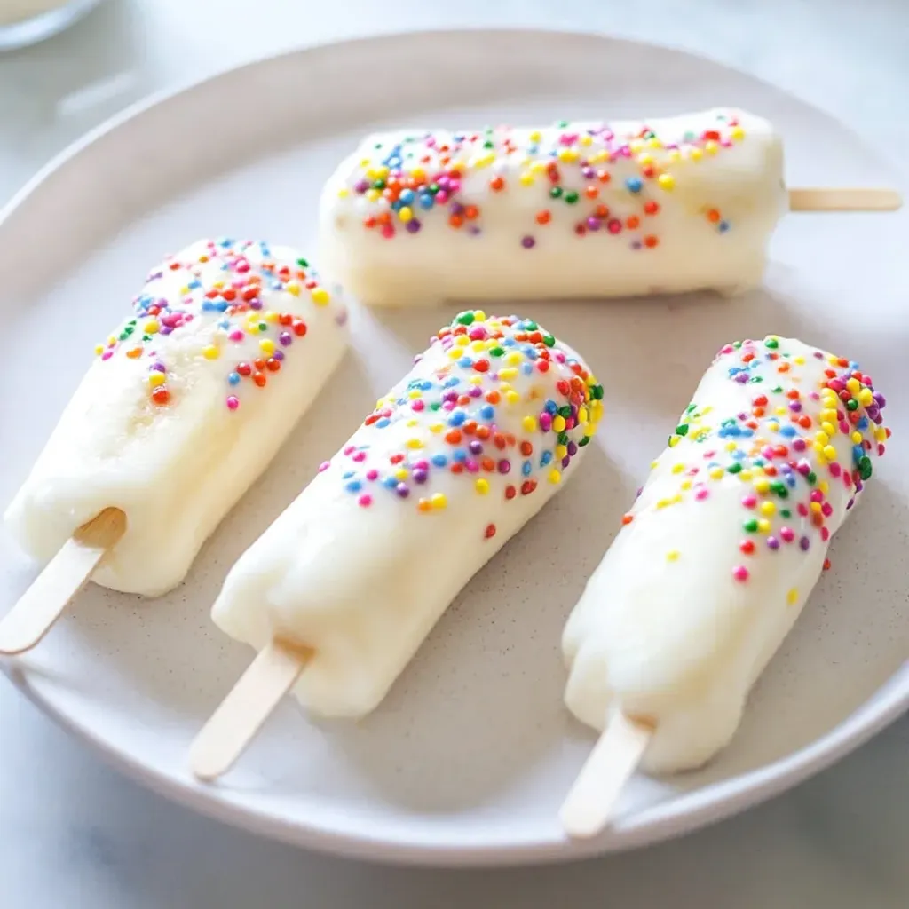 Banana Yogurt Popsicle Recipe