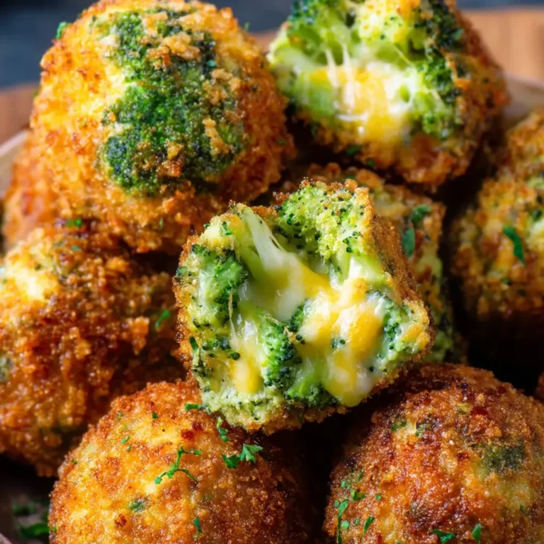 Cheesy Broccoli Balls Recipe