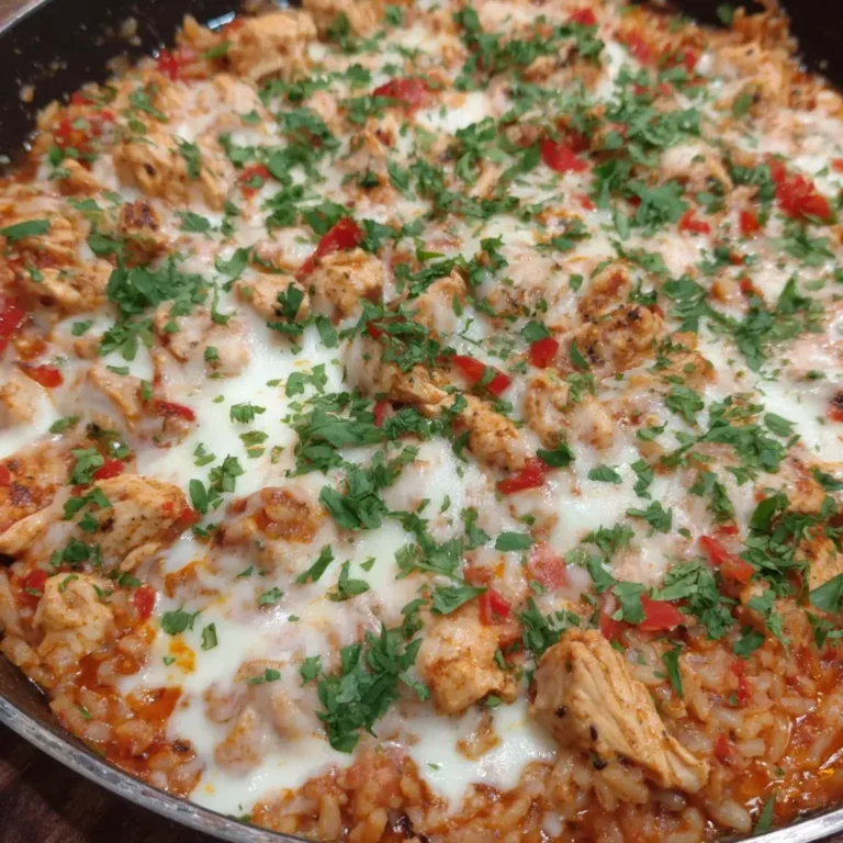 Cheesy Chicken and Rice Casserole