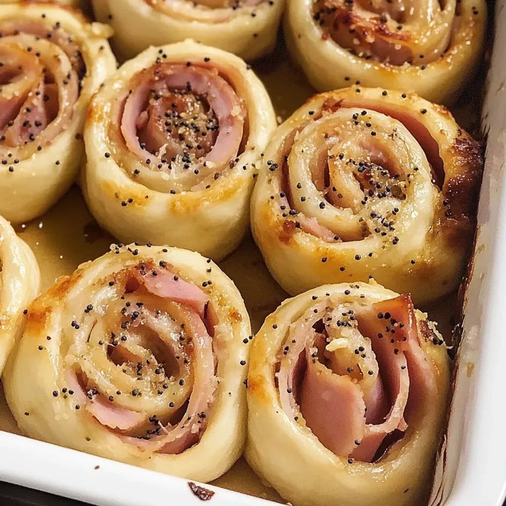 Cheesy Ham Pinwheels: Easy Appetizer Recipe