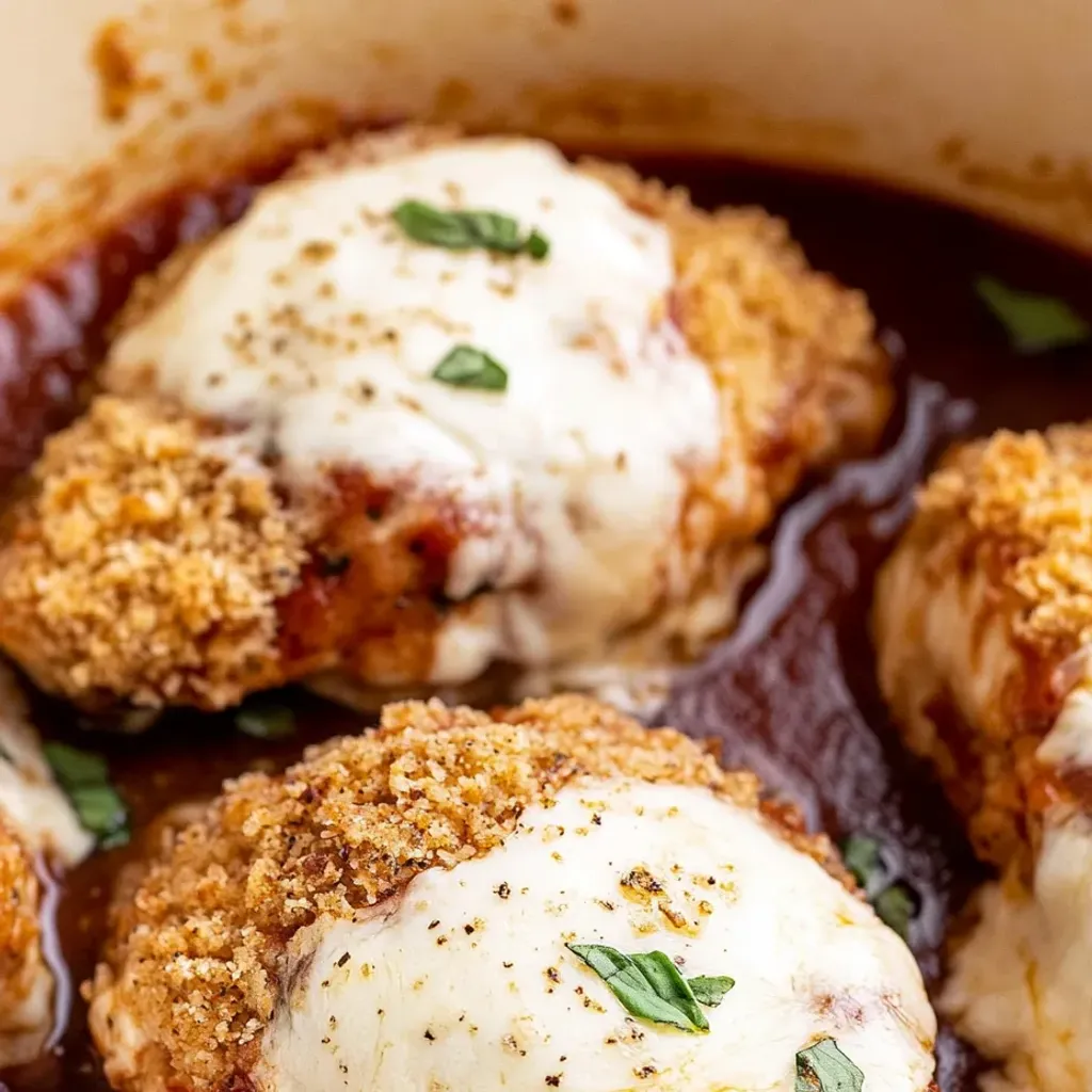 Cheesy Stuffed Chicken Parmesan Recipe