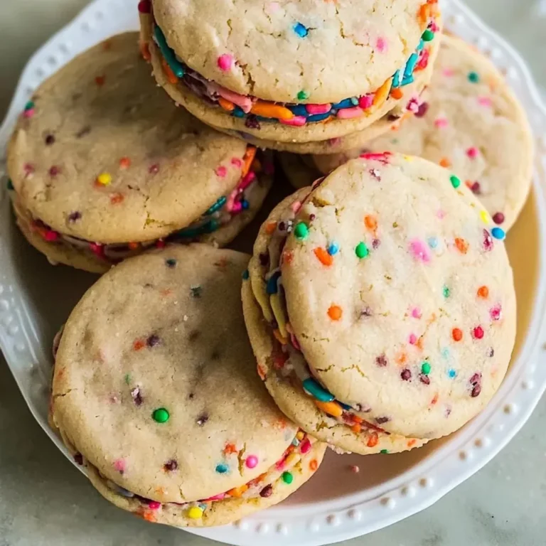 Colorful Funfetti Sandwich Cookies for a Festive Treat