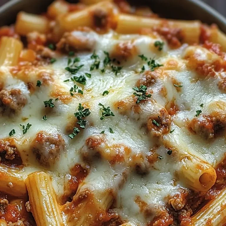Creamy Cheesy Baked Ziti - Delicious and Decadent Recipe