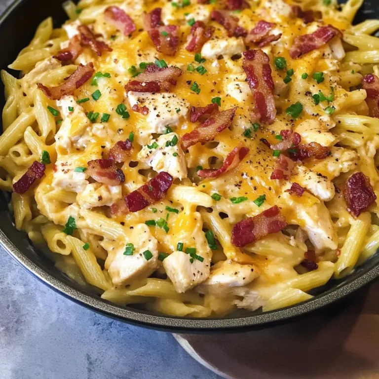 Creamy Ranch Bacon Chicken Pasta: Easy One-Pan Recipe