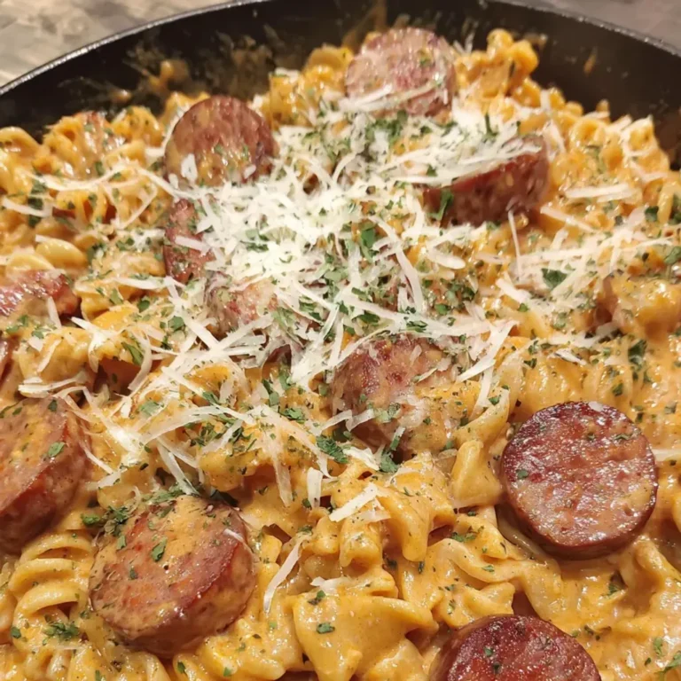 Creamy Smoked Sausage Pasta Recipe