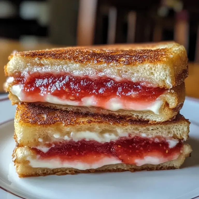 Crispy Strawberry Cheesecake Sandwiches: Irresistible Dessert Recipe