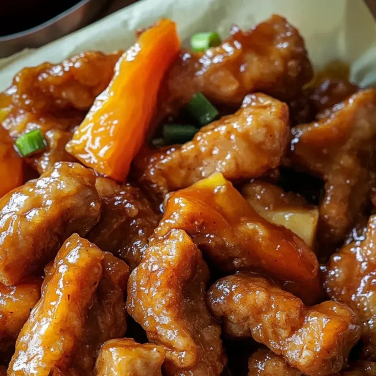 Crispy Sweet and Sour Pork Recipe
