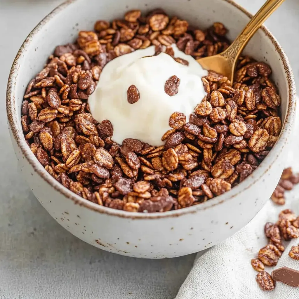 Crunchy Chocolate Puffed Rice Cereal: Healthy & Delicious!