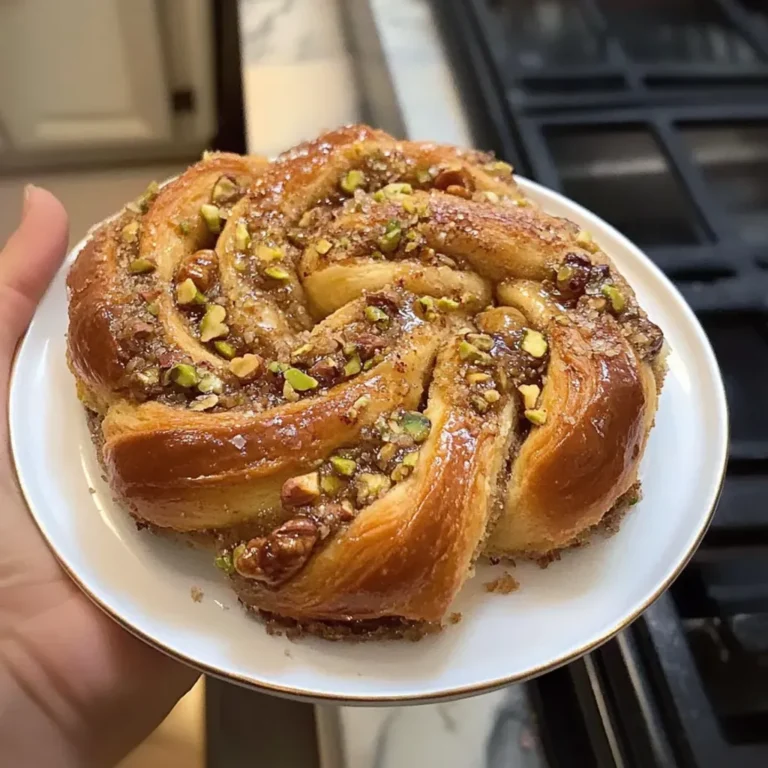 Decadent Baklava Babka Buns Recipe