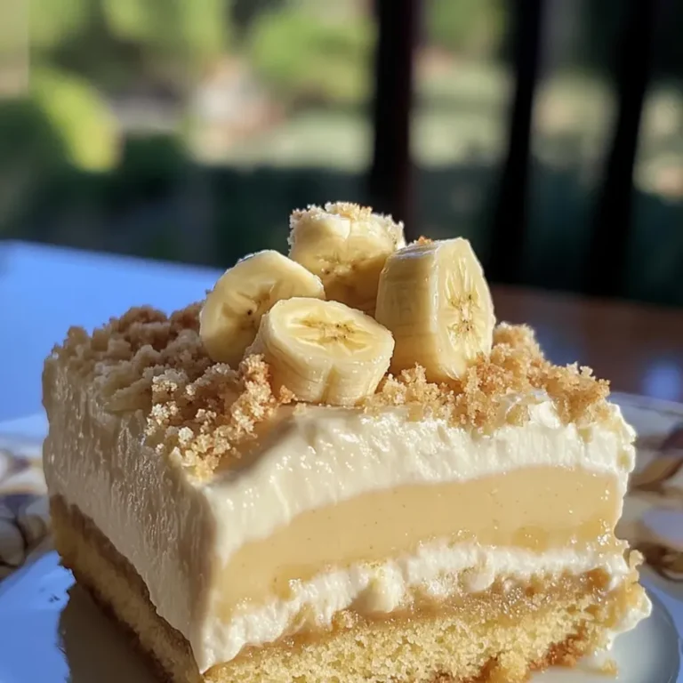 Decadent Banana Pudding Tres Leches Cake