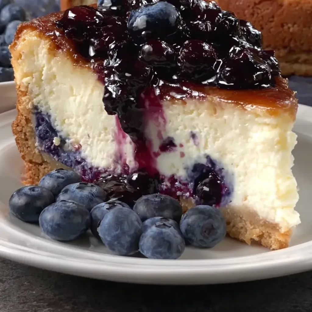 Decadent Blueberry Cheesecake Recipe