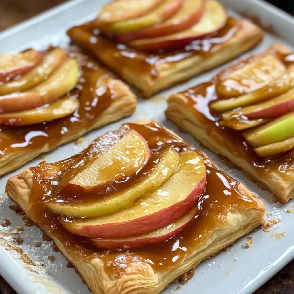 Decadent Caramel Apple Puff Pastry Recipe