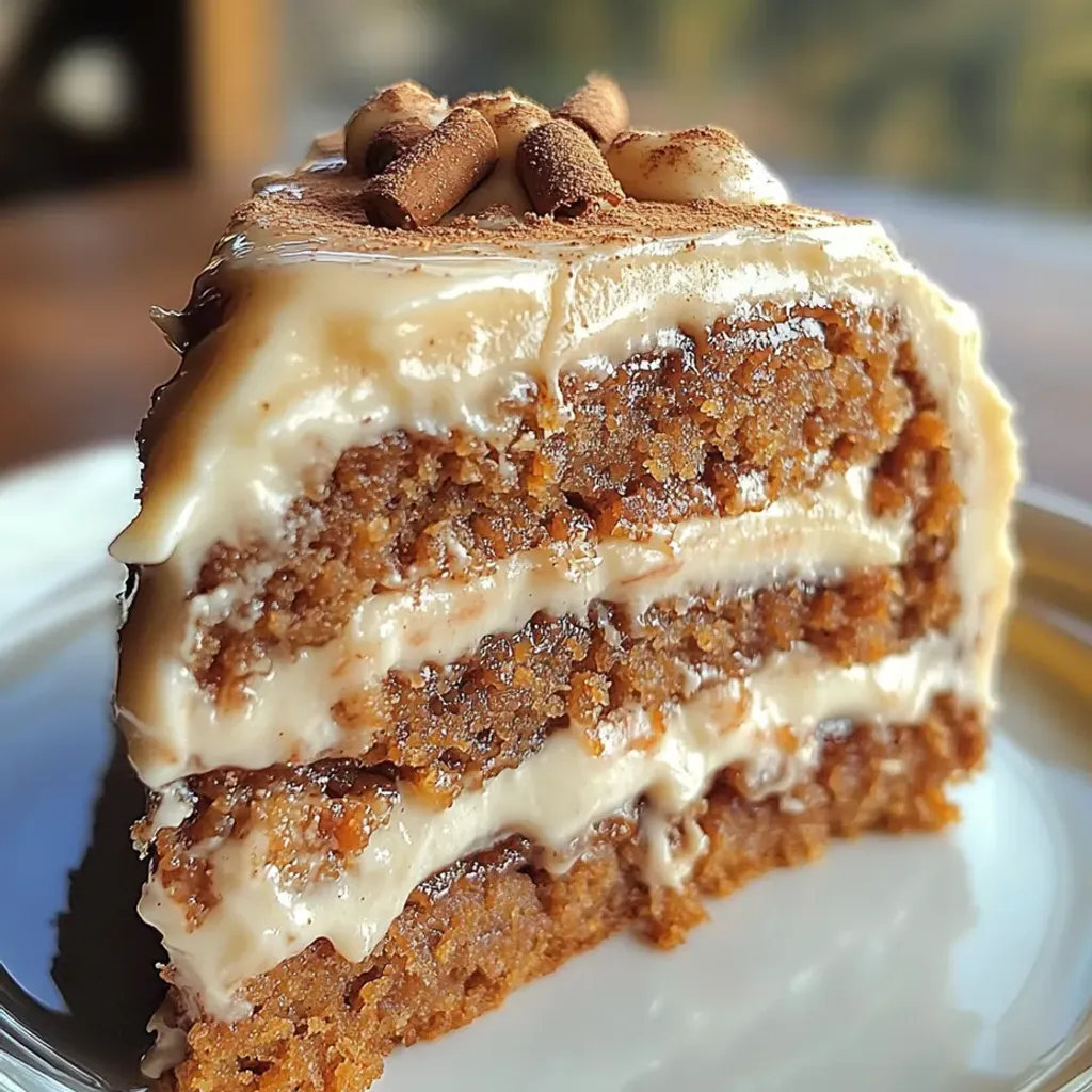 Decadent Carrot Cake with Cheesecake Filling Recipe