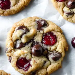 Decadent Cherry Chocolate Chip Cookie Recipe