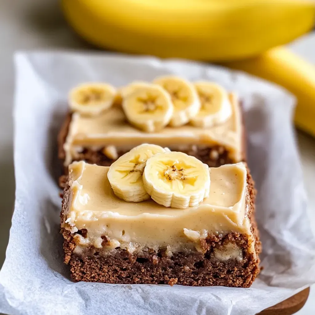 Decadent Chocolate Banana Brownies