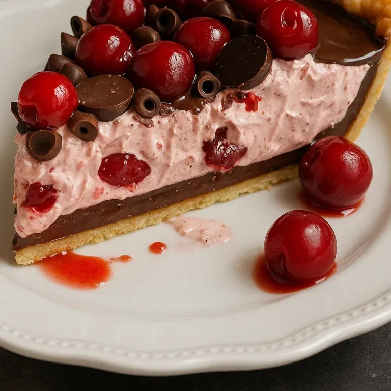 Decadent Chocolate Cherry Pie Recipe