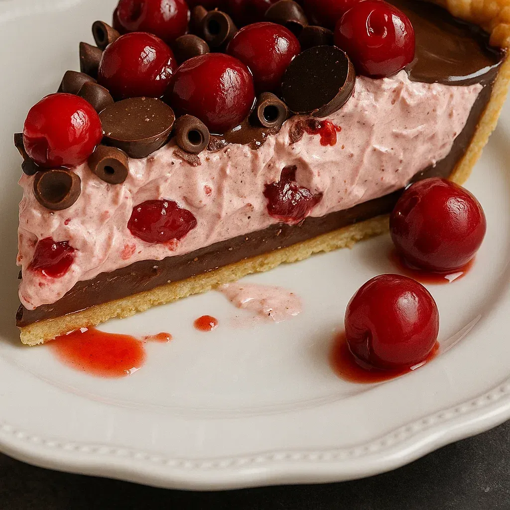 Decadent Chocolate Cherry Pie Recipe