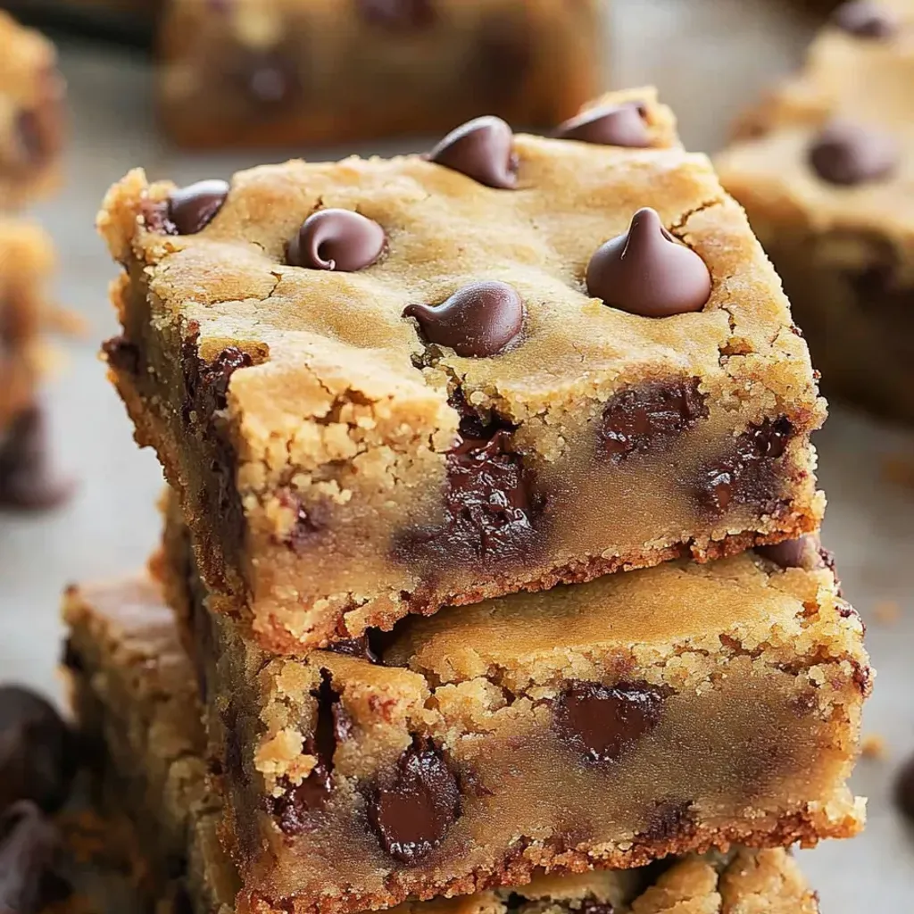 Decadent Chocolate Chip Cookie Bars Recipe