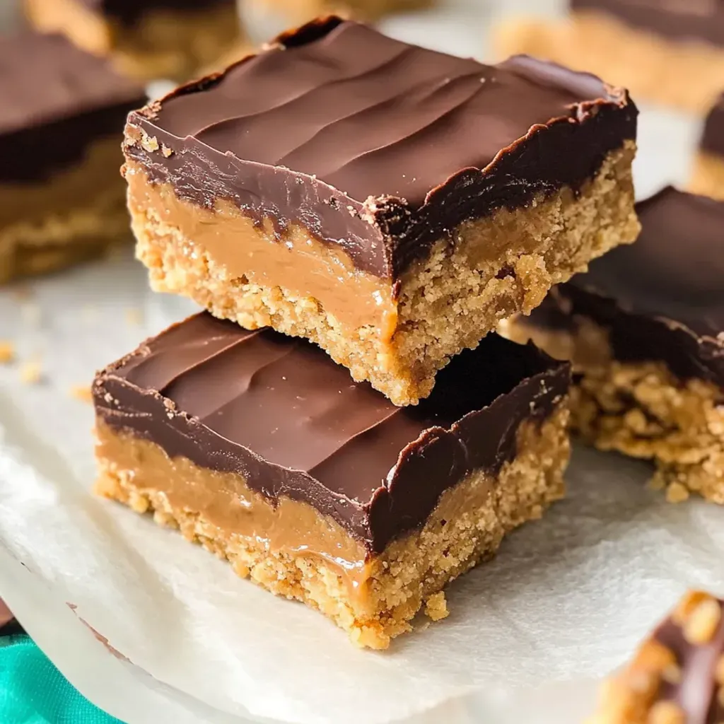 Decadent Chocolate Peanut Butter Bars Recipe