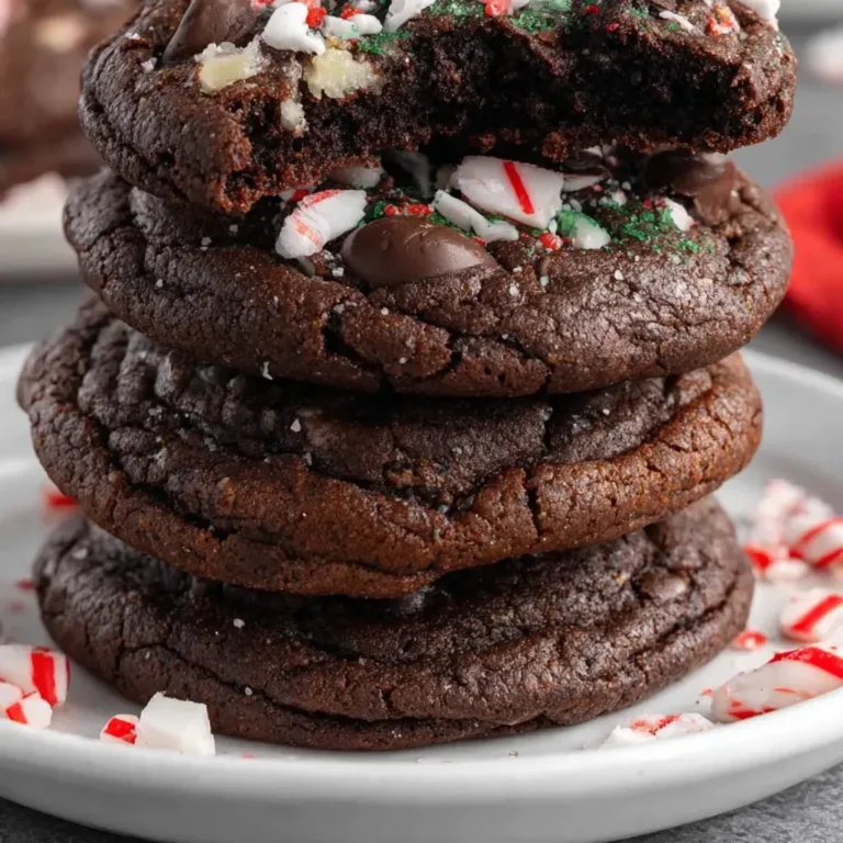 Decadent Chocolate Peppermint Cookies: Irresistible Holiday Treats