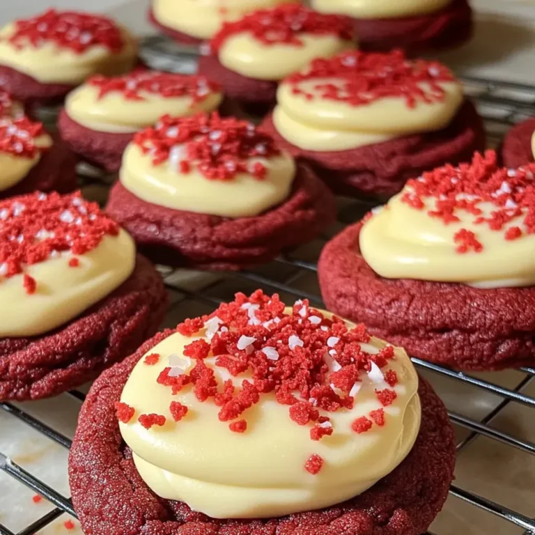 Decadent Cream Cheese Red Velvet Cookies