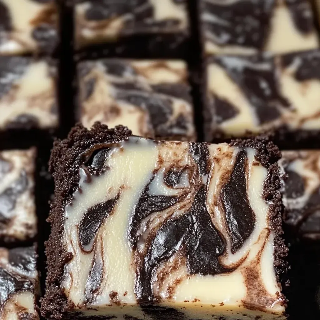 Decadent Dark Chocolate Cheesecake Brownies