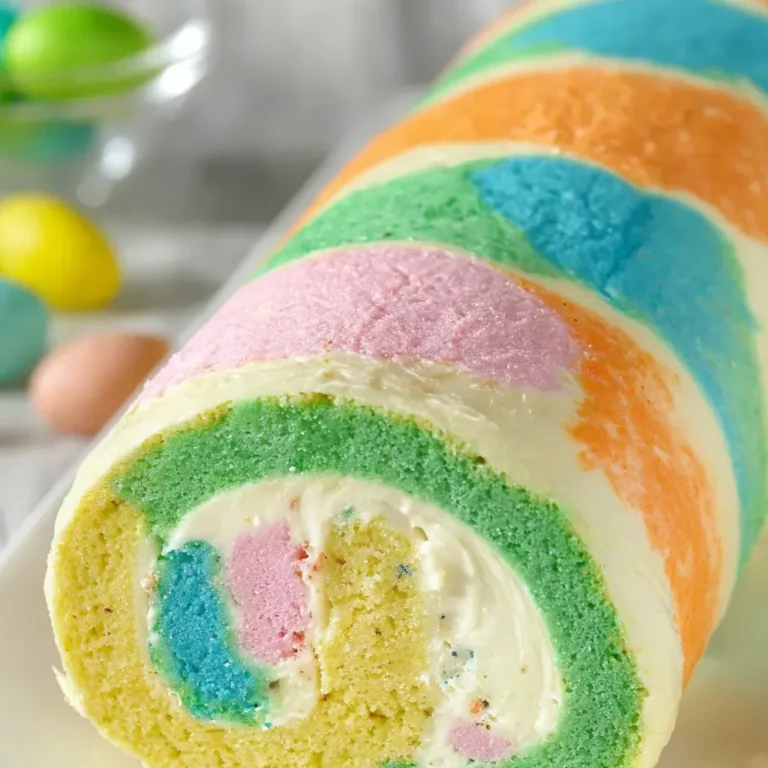 Decadent Easter Cake Roll Recipe