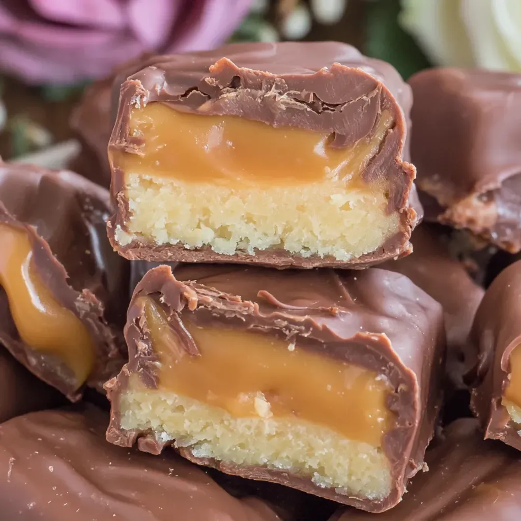 Decadent Homemade Milky Way Bars Recipe
