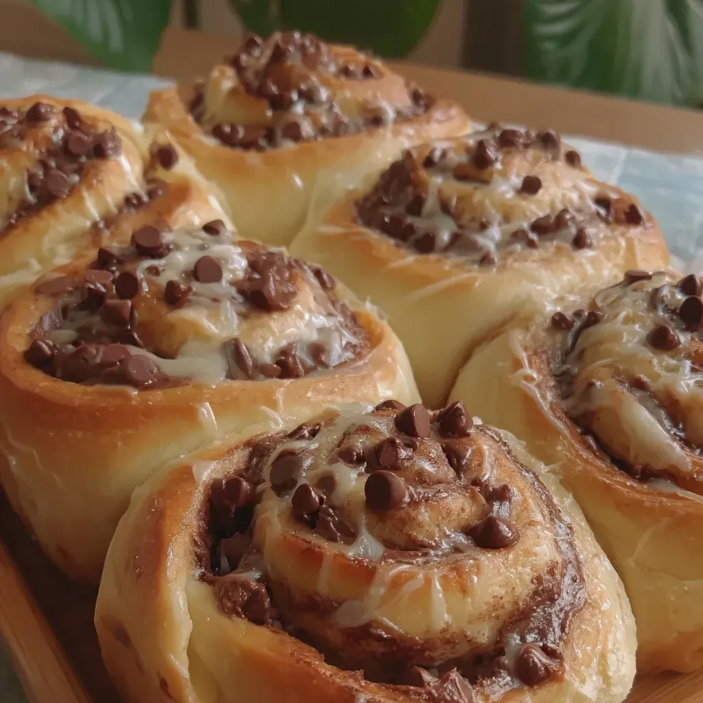 Decadent Nutella Cinnamon Rolls