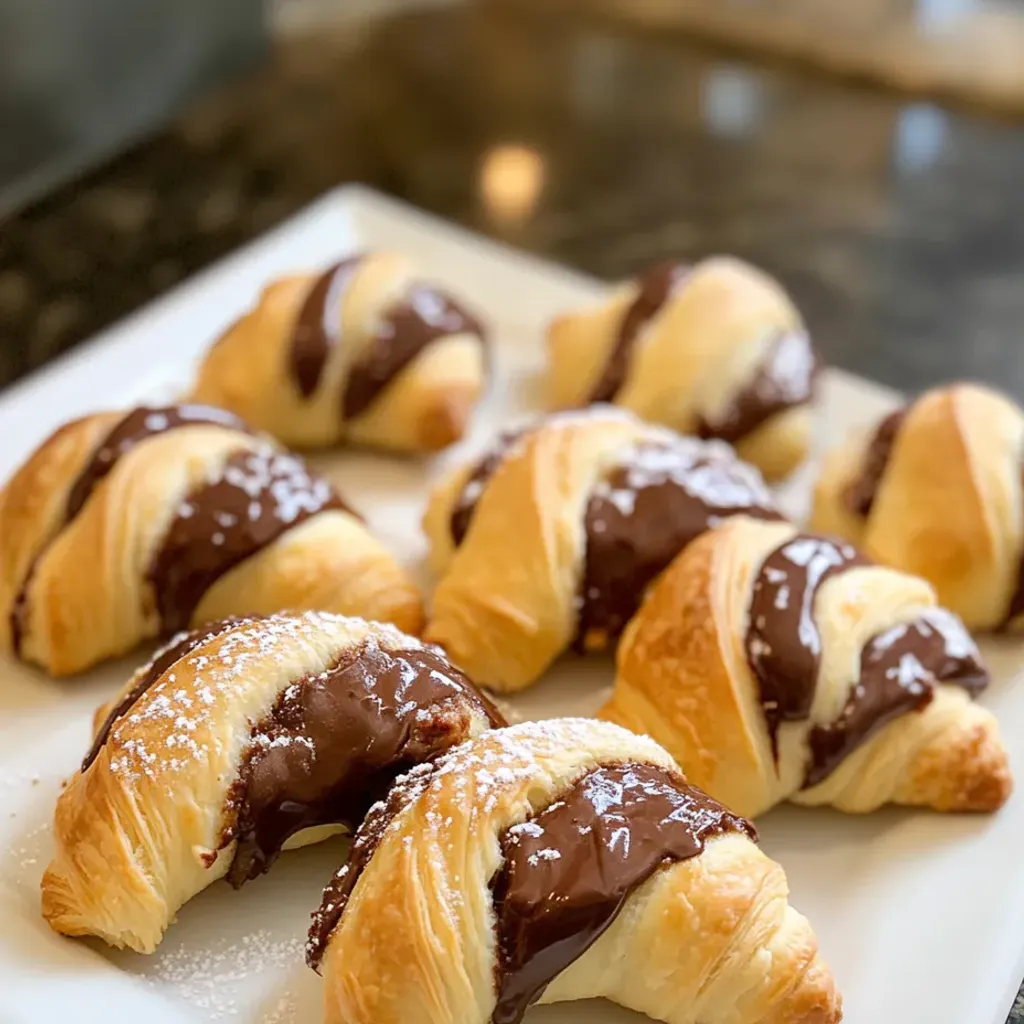 Decadent Nutella-filled Crescent Roll Recipe