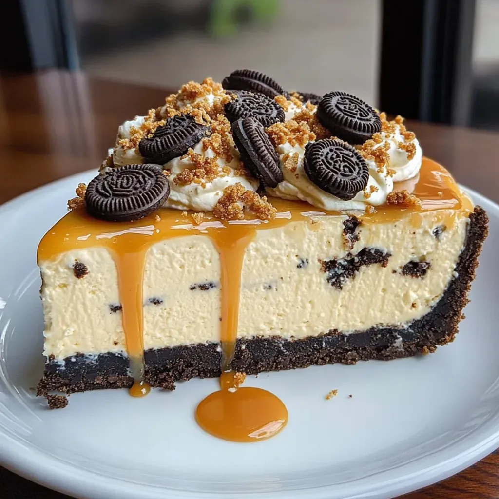 Decadent Oreo Caramel Cheesecake Recipe