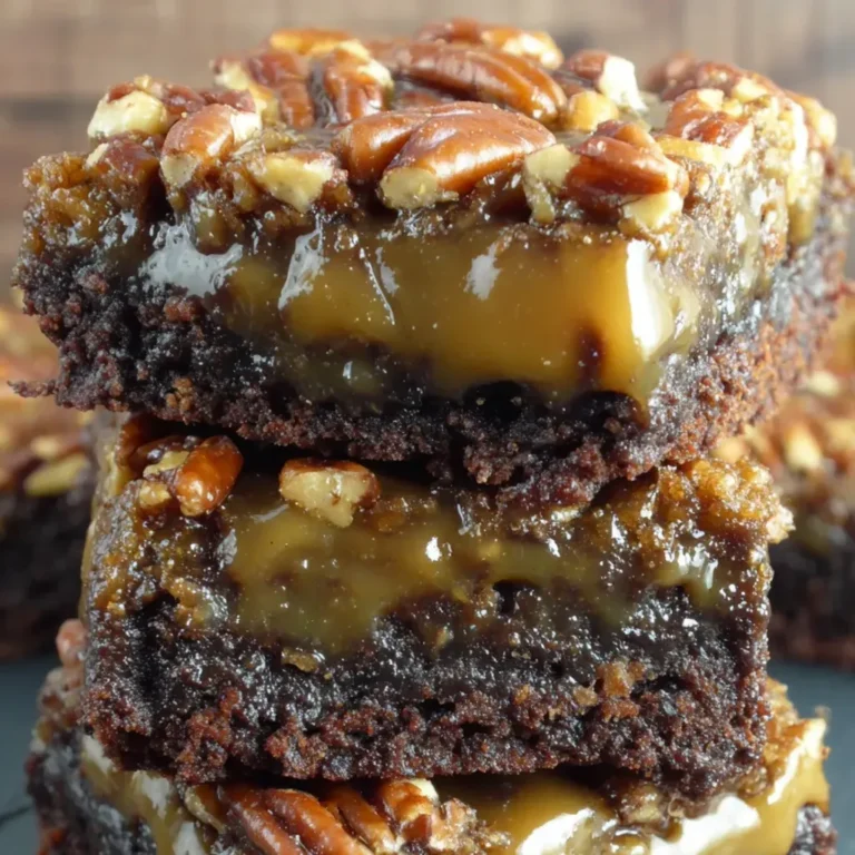 Decadent Pecan Pie Brownie Recipe