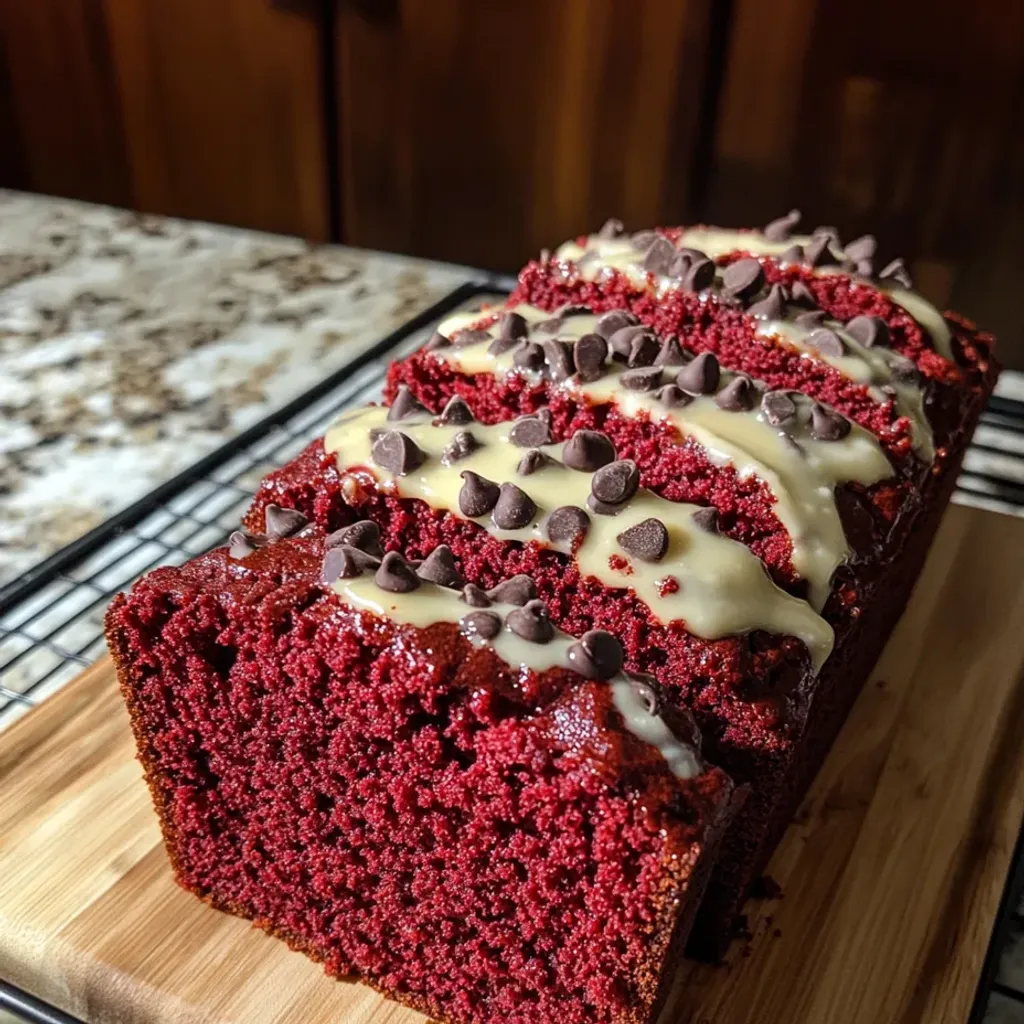 Decadent Red Velvet Banana Bread Recipe