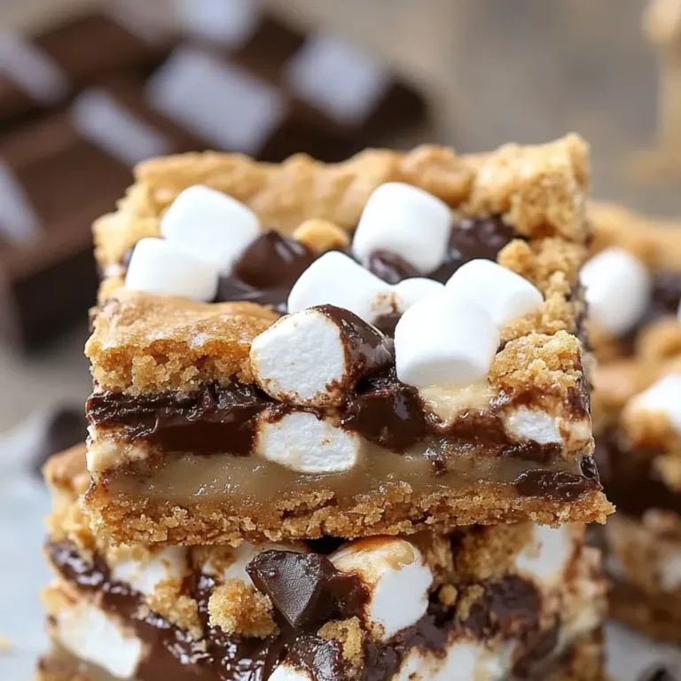 Decadent S'mores Seven Layer Bars