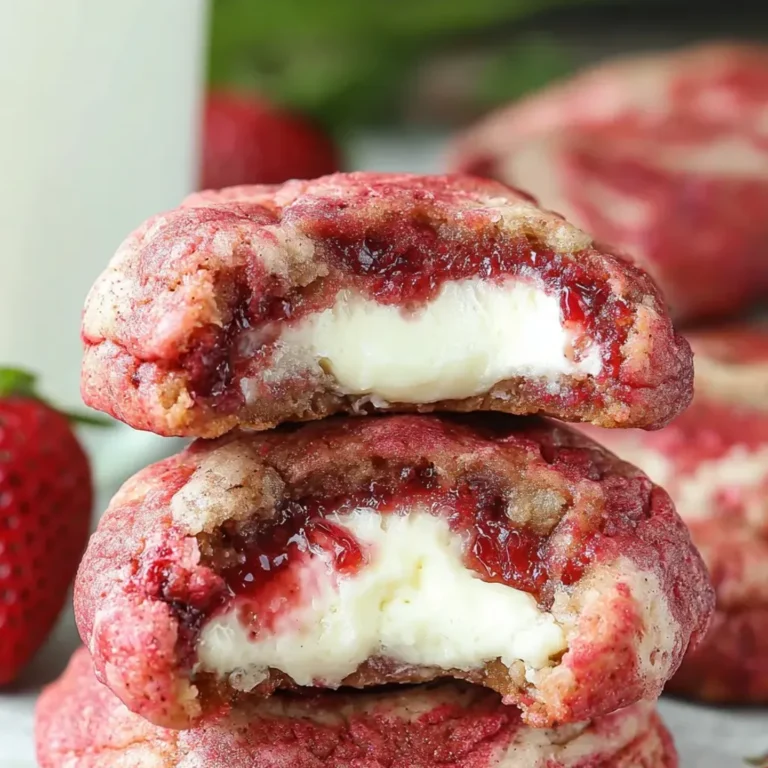 Decadent Strawberry Cheesecake Cookies Recipe