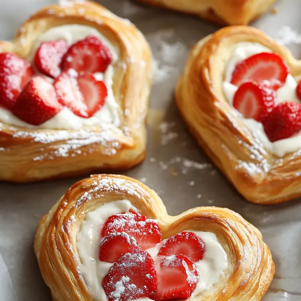 Decadent Strawberry Cream Cheese Danish Recipe