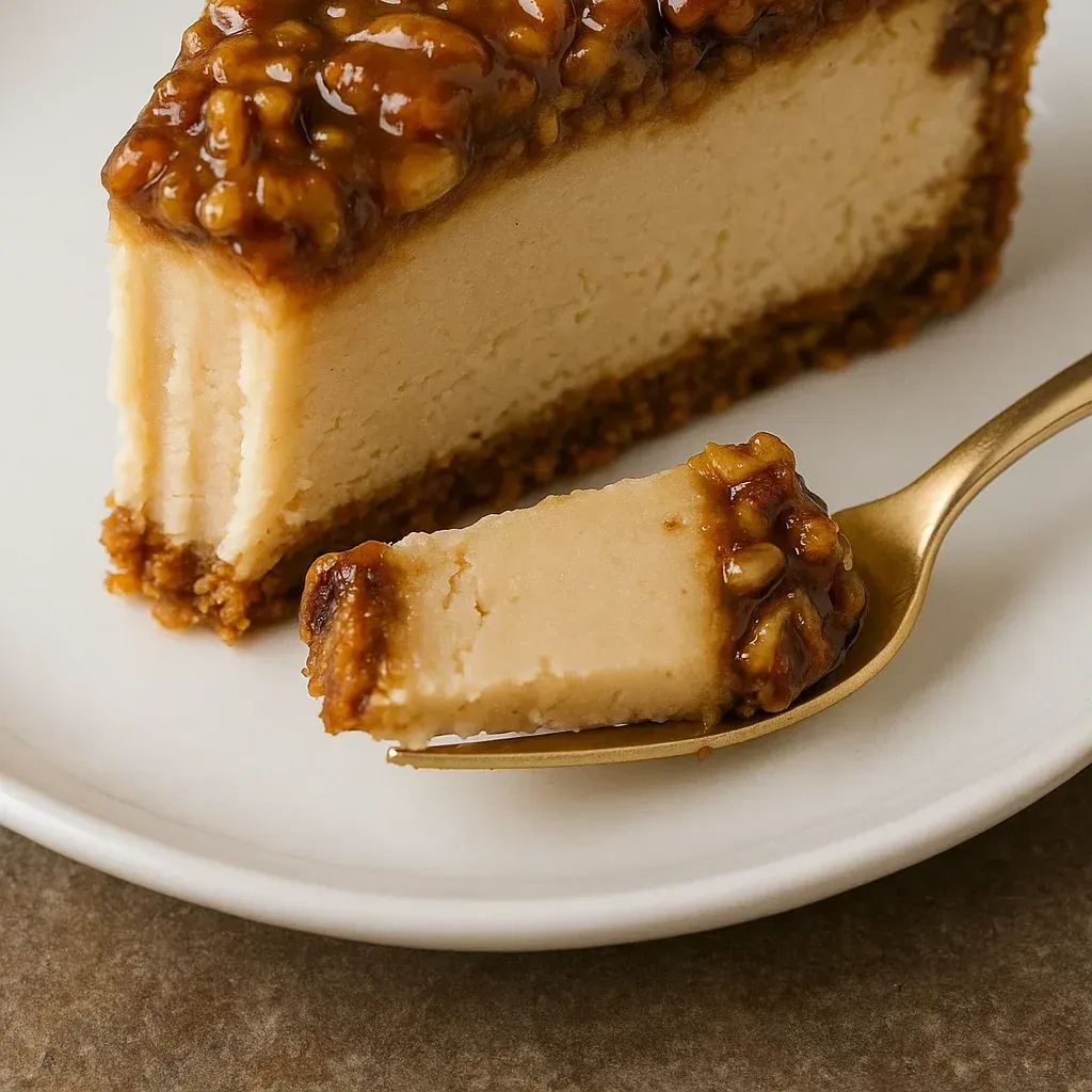 Decadent Vegan Caramel Pecan Cheesecake Recipe