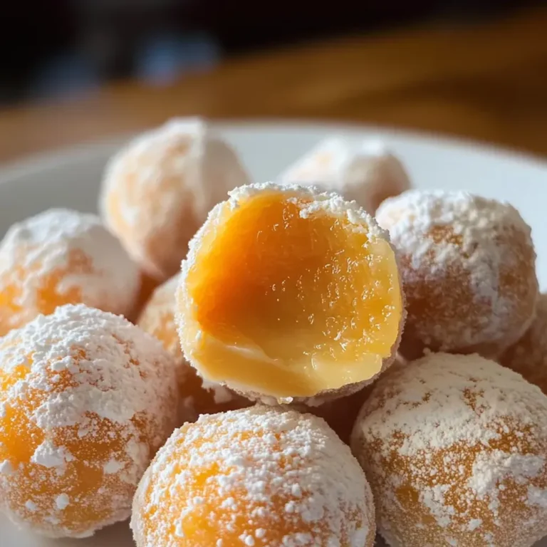 Decadent White Chocolate Orange Truffles