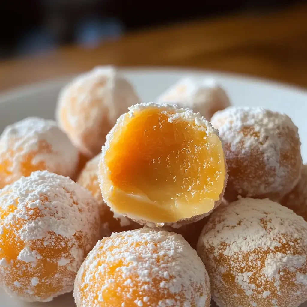 Decadent White Chocolate Orange Truffles