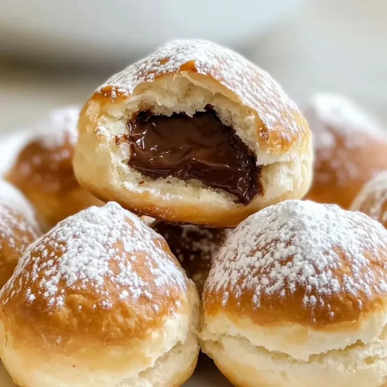 Delicious Air Fryer Nutella Stuffed Pastry Recipe