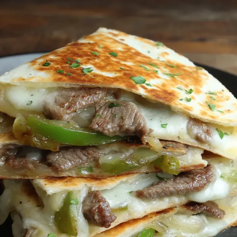 Delicious and Easy Cheese Steak Quesadillas