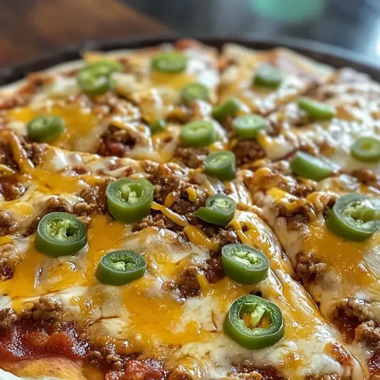 Delicious and Easy Homemade Mexican Pizza