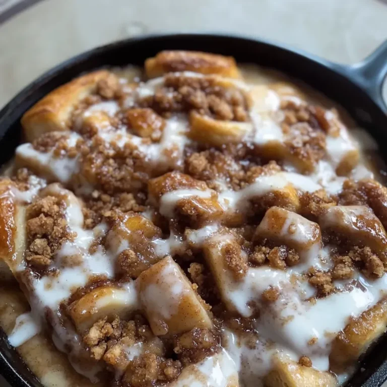 Delicious Apple Cinnamon Roll Casserole Recipe