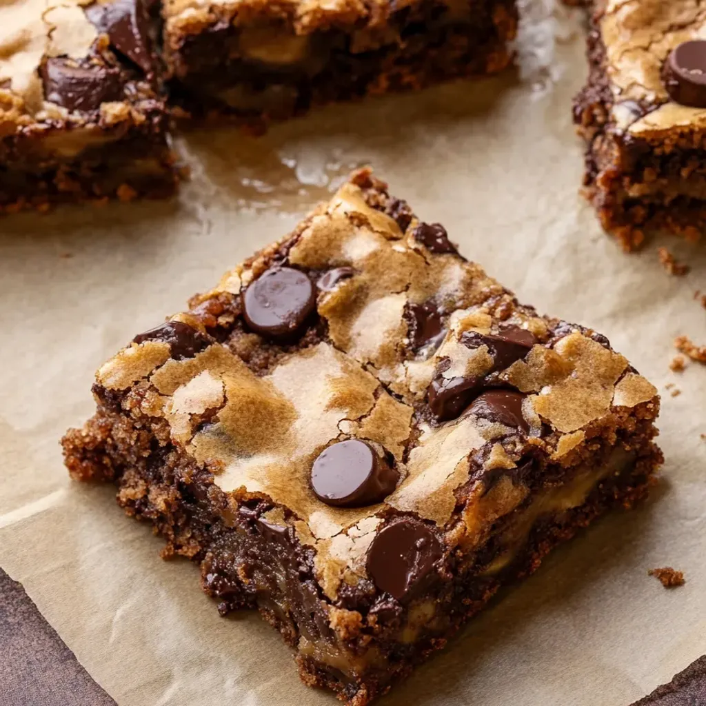 Delicious Banana Chocolate Chip Bars