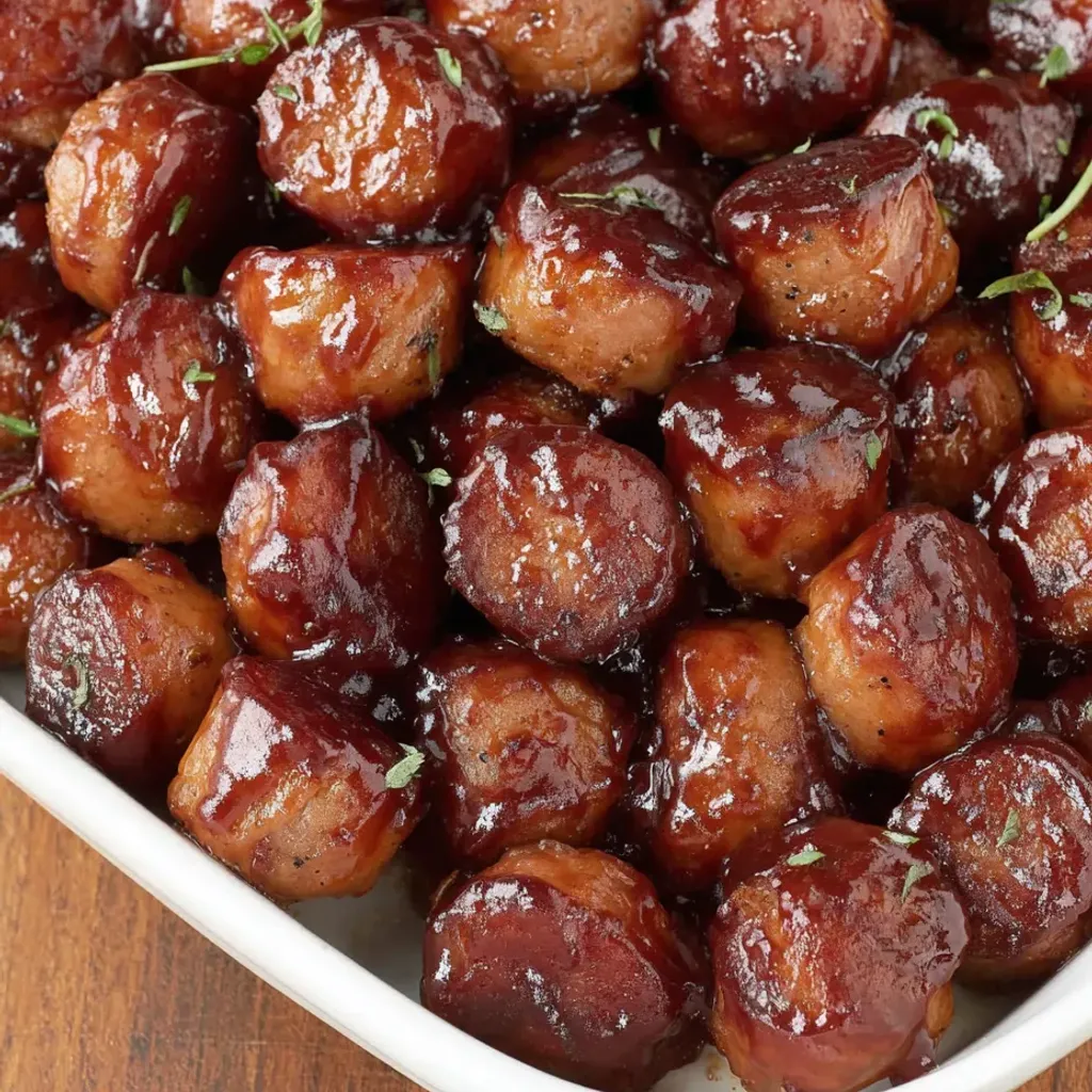Delicious BBQ Sausage Bites Recipe