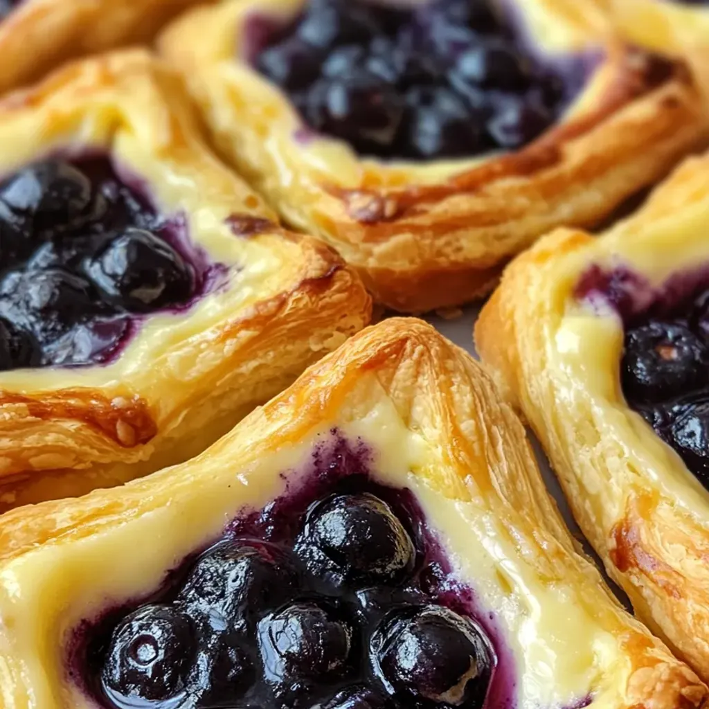 Delicious Blueberry Cheese Danish Recipe