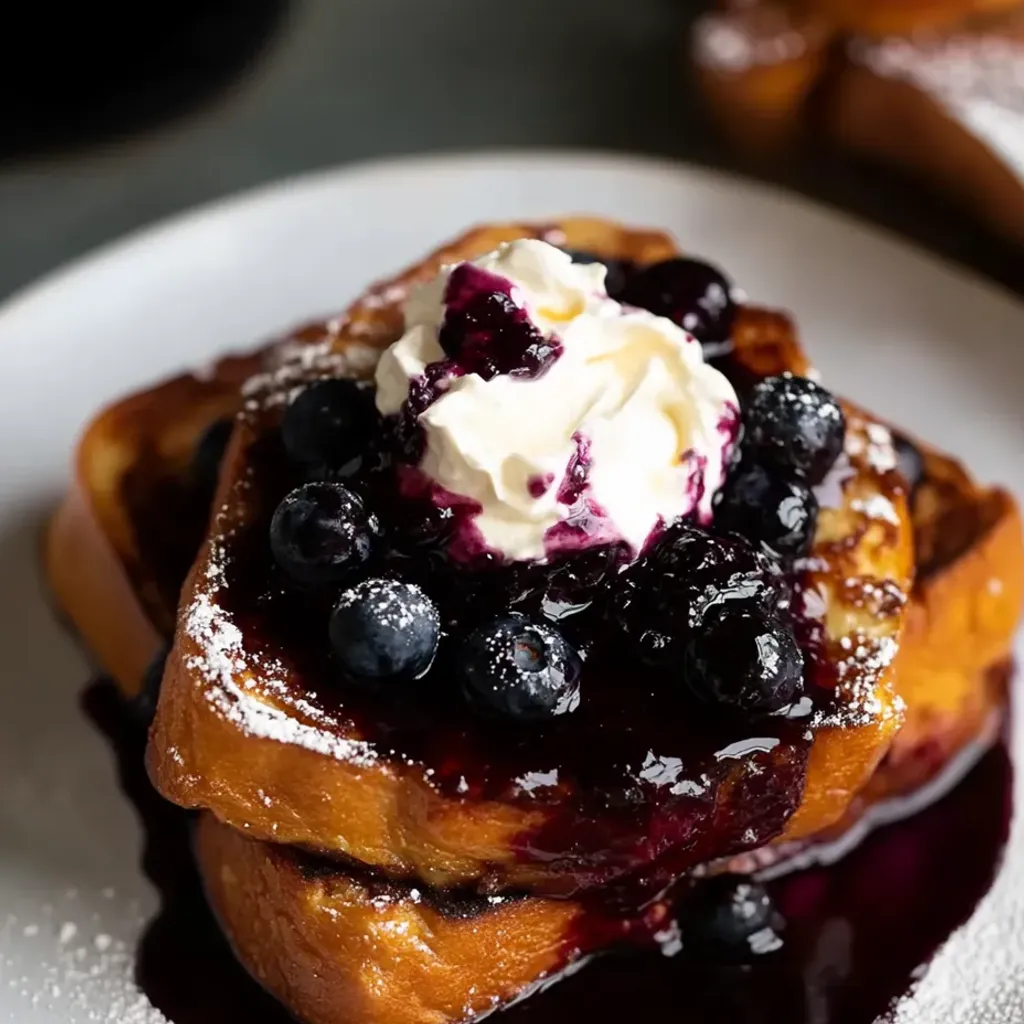 Delicious Blueberry Cream Cheese French Toast Recipe