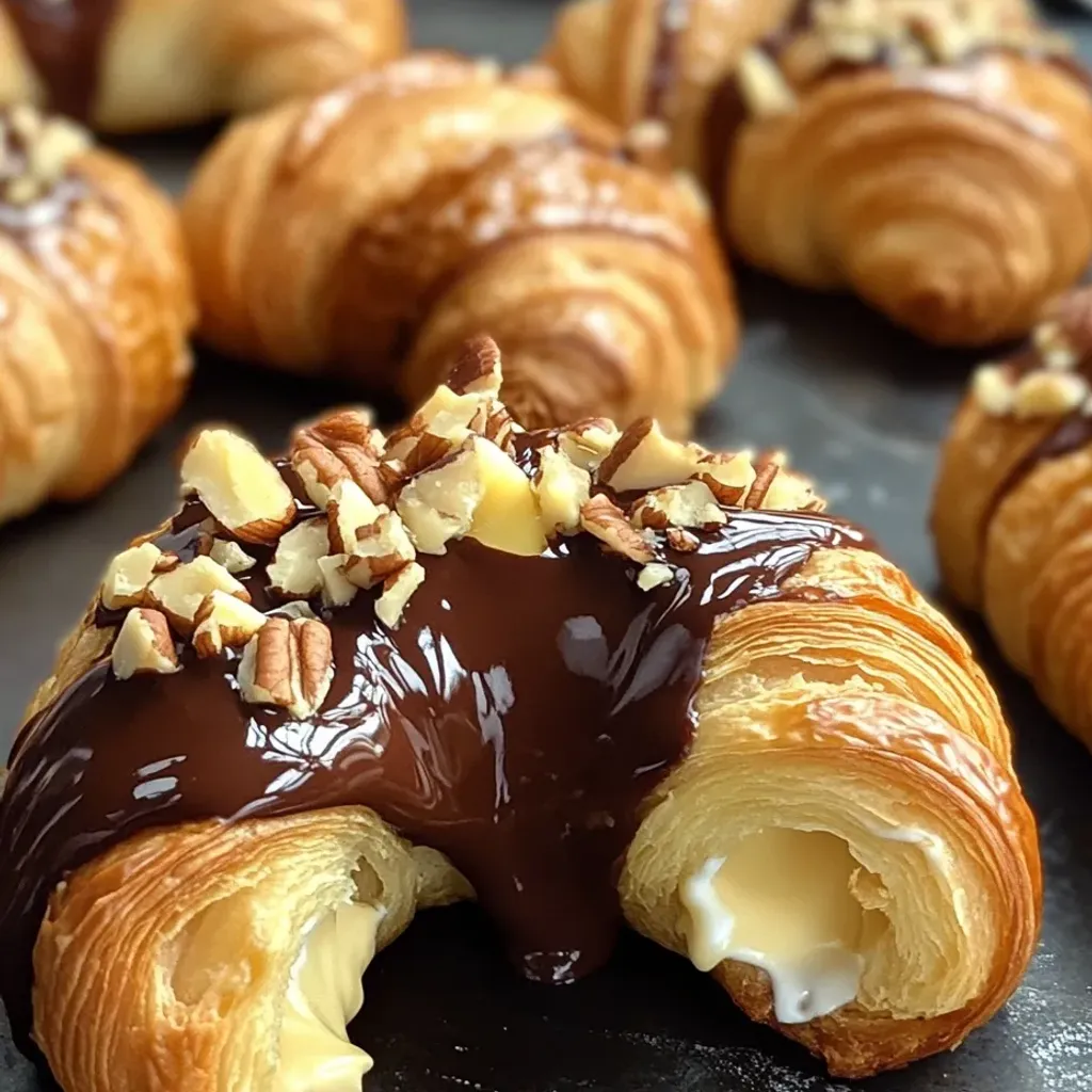 Delicious Boston Cream Pie Croissants Recipe